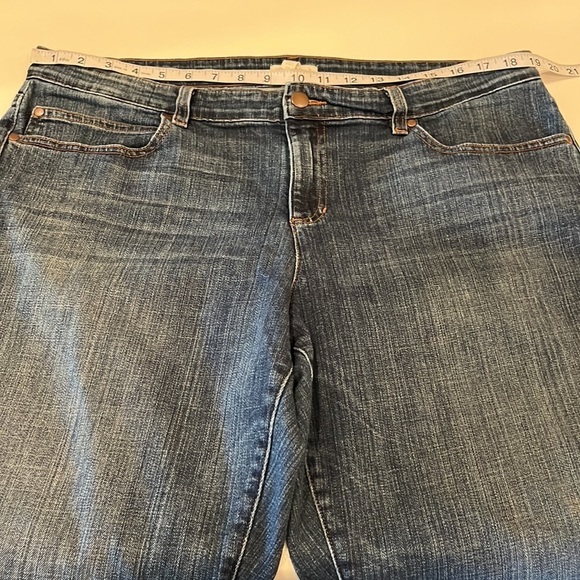 Eileen Fisher Straight Leg High Rise Size 16 - Picture 4 of 16